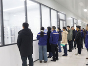 深入檢測一線，聚焦數(shù)智化檢測，河南省交通建設(shè)技術(shù)中心副主任樂斐一行蒞臨中鋼國檢觀摩交流