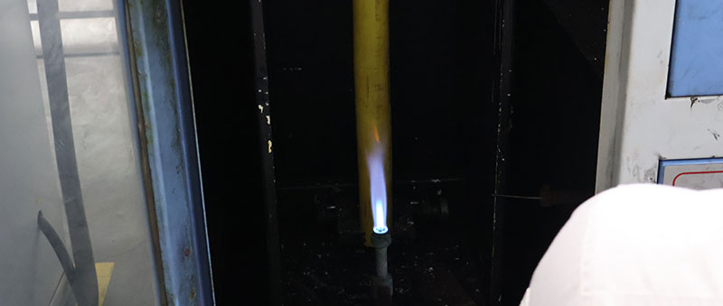 电线电缆垂直燃烧试验
