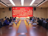 河南省政府投资项目代建中心一行领导至中钢国检参观交流