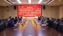 河南省政府投资项目代建中心一行领导至中钢国检参观交流