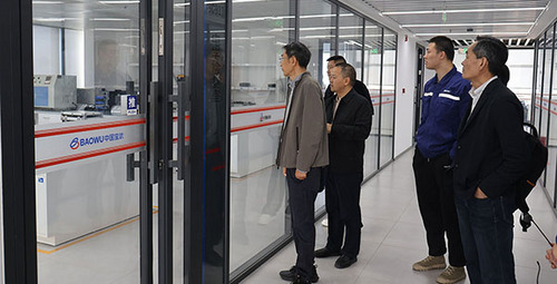 深化检测技术交流 共促复合材料杆塔高质量发展 —— 国网攀枝花网源电力联合四川香莹科技至中钢国检开展技术交流