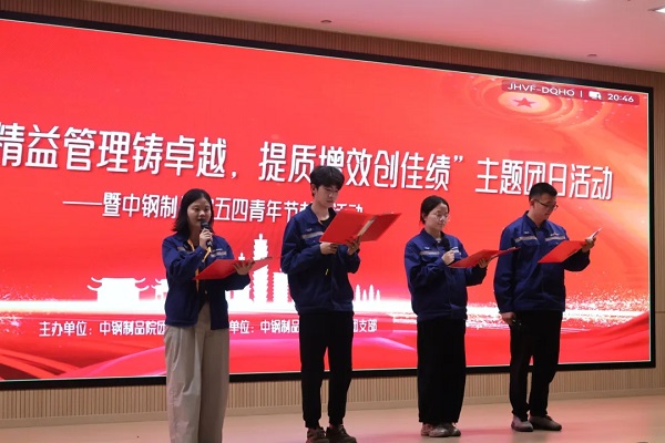 协同攻坚聚合力 精益管理铸卓越——公司成功举办五四主题团日活动