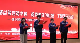协同攻坚聚合力 精益管理铸卓越——公司成功举办五四主题团日活动