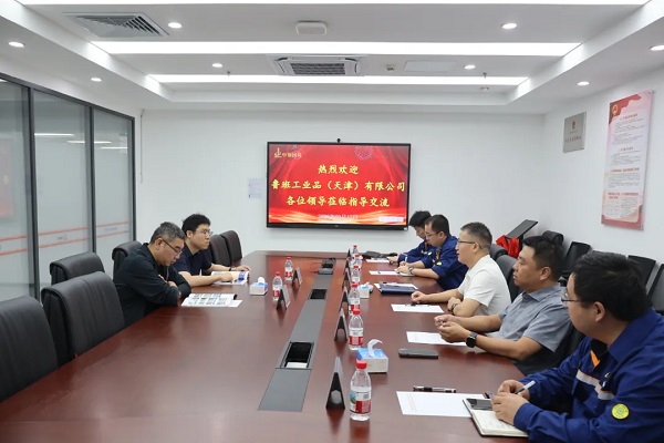 深化技术合作新空间 鲁班工业品（天津）有限公司赴中钢国检调研交流